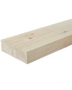 Planed Redwood PSE PEFC Timber - 50 x 150mm (finished 44 x 144mm)