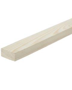 Planed Redwood PSE Timber - 25 x 50mm (finished size 20 X 44mm)