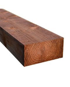 Brown Treated Sleeper Incised (UC4) - 100 x 200mm x 2.4m