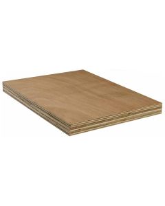 Hardwood Faced Plywood Structural Grade Class 3 72 Hour Glued - 2440 x 1220 x 12mm (EN314-2 EN636-3 B/BB)
