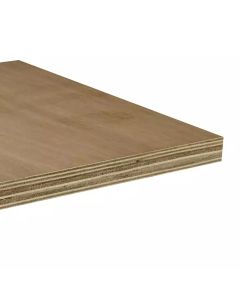 Hardwood Faced Poplar Core B/BB CE Structural Plywood EN636-2 Class 2 EN314-2 - 2440 x 1220 x 25mm