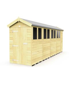 Apex Shed, Tanalised - 4 x 18 ft