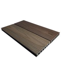 Composite Prime HD Deck Dual Coloured Natural Decking - 22.5 x 143mm x 3.6m - Walnut / Oak