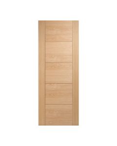 Vancouver 5P Pre-Finished Oak Internal Door Fire Door