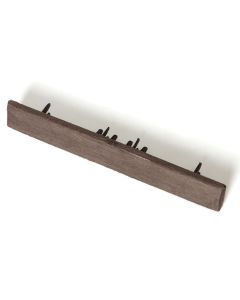 Composite Prime HD Deck Dual End Cap in Oak - 22.5 x 143mm